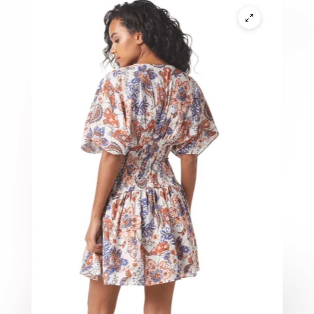 Misa Drella Floral Print mini Dress - Picture 3 of 10